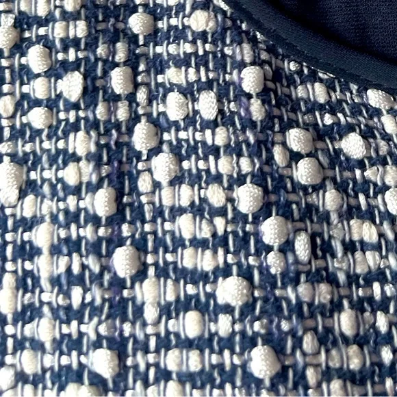 Ann Taylor Deep Navy Blue Tweed Blazer - Picture 7 of 7